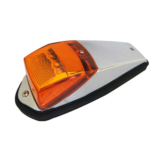 RTE Custom Trucks Lucidity 22075 LED roof marker lamp installed on vehicle roof with clear lens and bright LED lights