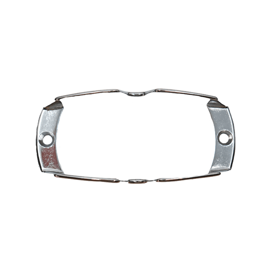 RTE Custom Trucks Lucidity Tiger Eye chrome surround for vehicle accessories, featuring a sleek tiger eye design.