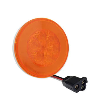 RTE Custom Trucks Lucidity 22558 Glo Trac LED rear lamp showing red lens and mounting hardware