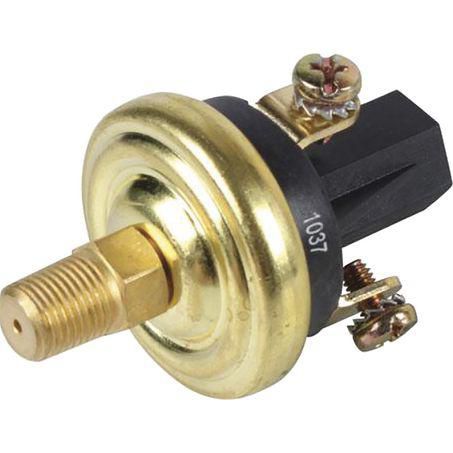 RTE Custom Trucks Oil Pressure Switch 500HR with electrical connectors and metal housing on a white background.